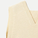 Ivory Side Ribbon Red Cross Vest