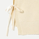 Ivory Side Ribbon Red Cross Vest
