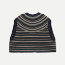 Navy Multi Striped Vest
