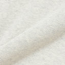 Oatmeal Rib Ruffle Gathered Long Sleeve Shirt