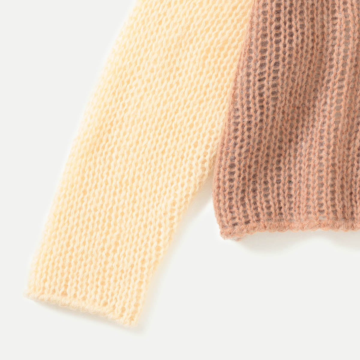 Ivory O.Mohair Crazy Cardigan