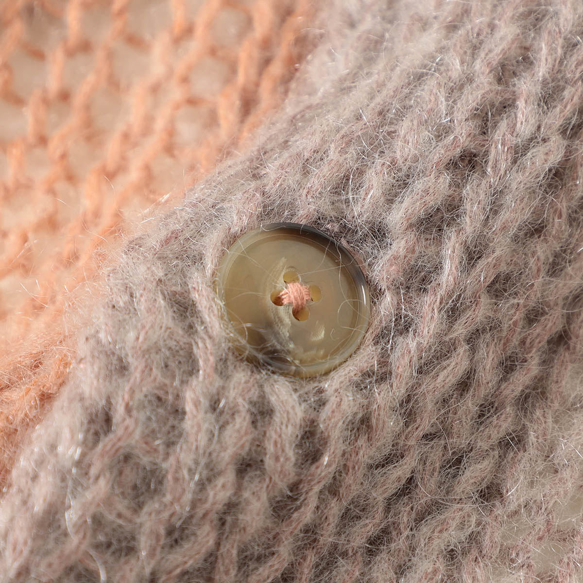 Ivory O.Mohair Crazy Cardigan