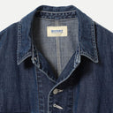 Blue Denim Coverall Short Sleeve Jacket