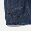 Blue Denim Coverall Short Sleeve Jacket