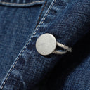 Blue Denim Coverall Short Sleeve Jacket