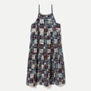 Blue Multi BOY Patchwork Dress