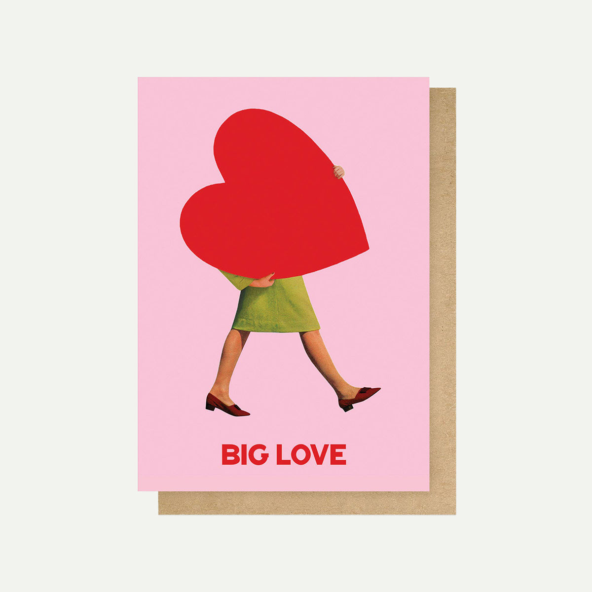 Big Love by Julia Walck Greetings Card