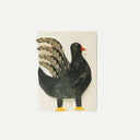 Chickens Concertina Greeting Card