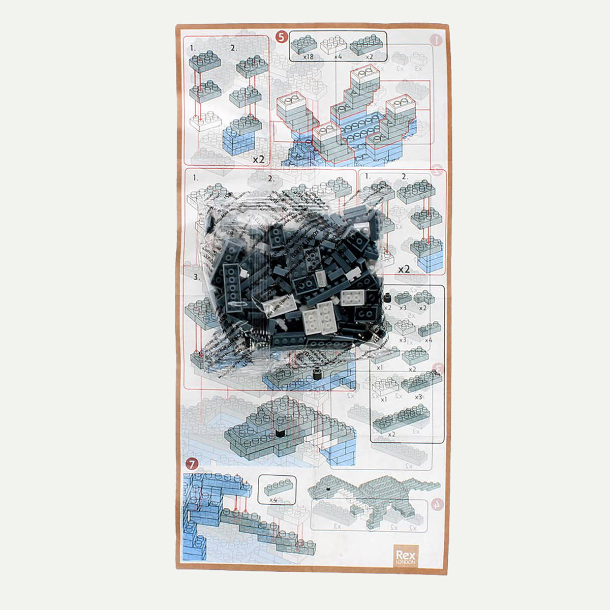 Diplodocus Build Your Own Dinosaur Model Brick Kit