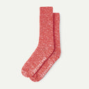 Red Slub Sock