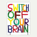 Switch Off Brain A6 Notebook