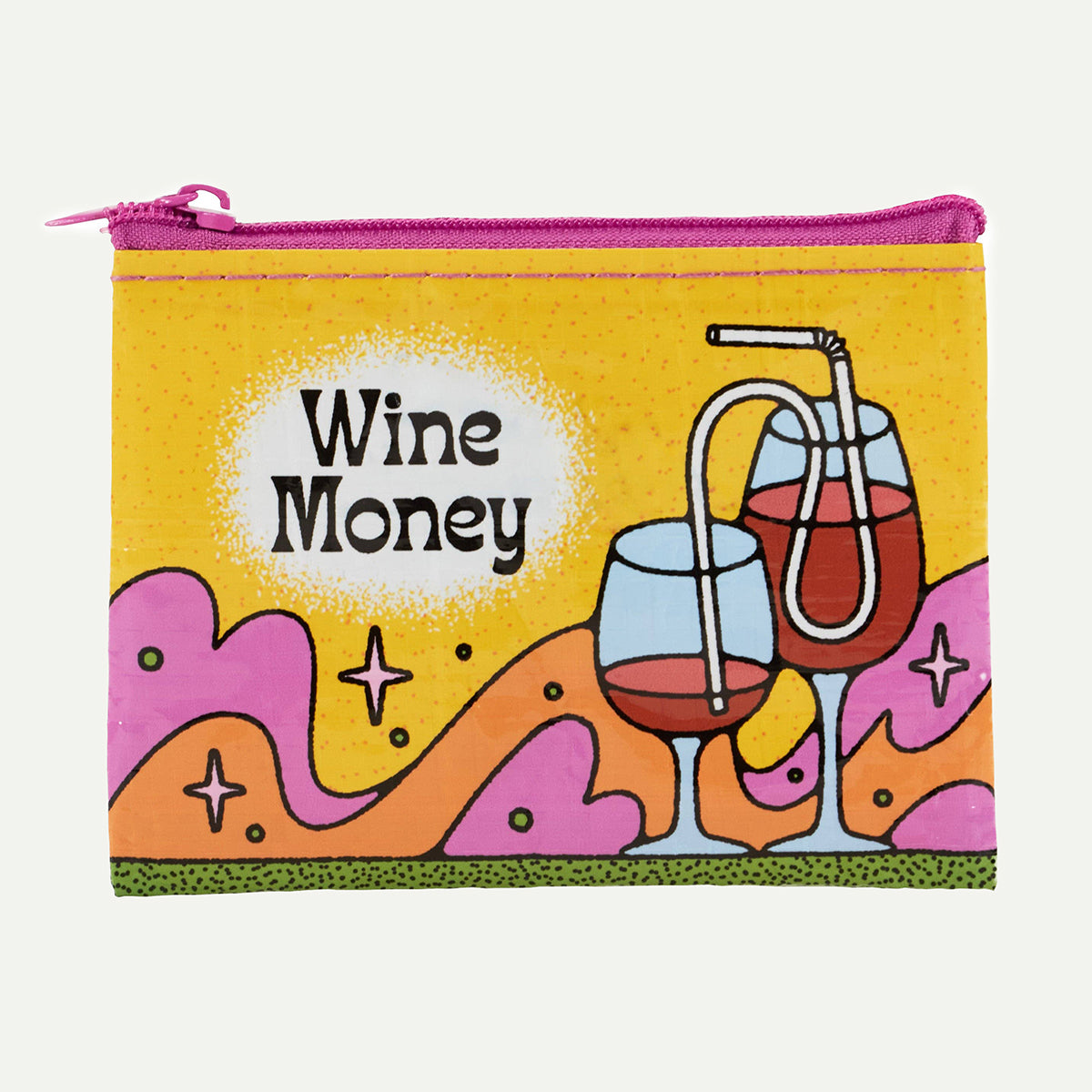 Wine Money Coin Purse