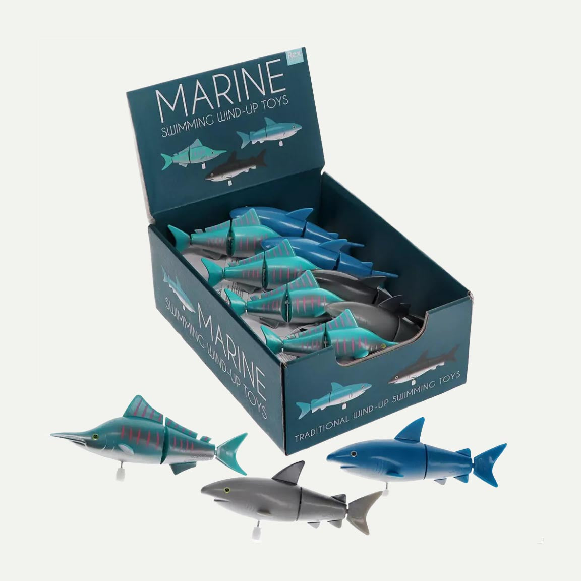 Wind Up Marine Animals