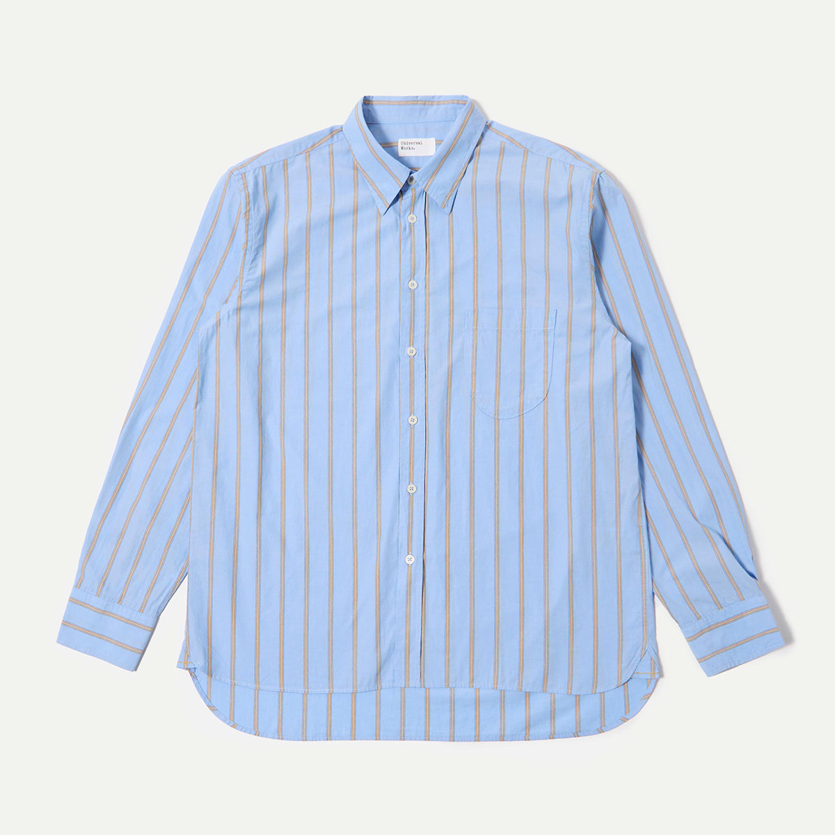 Blue Pop Stripe Four Lazy Day Shirt