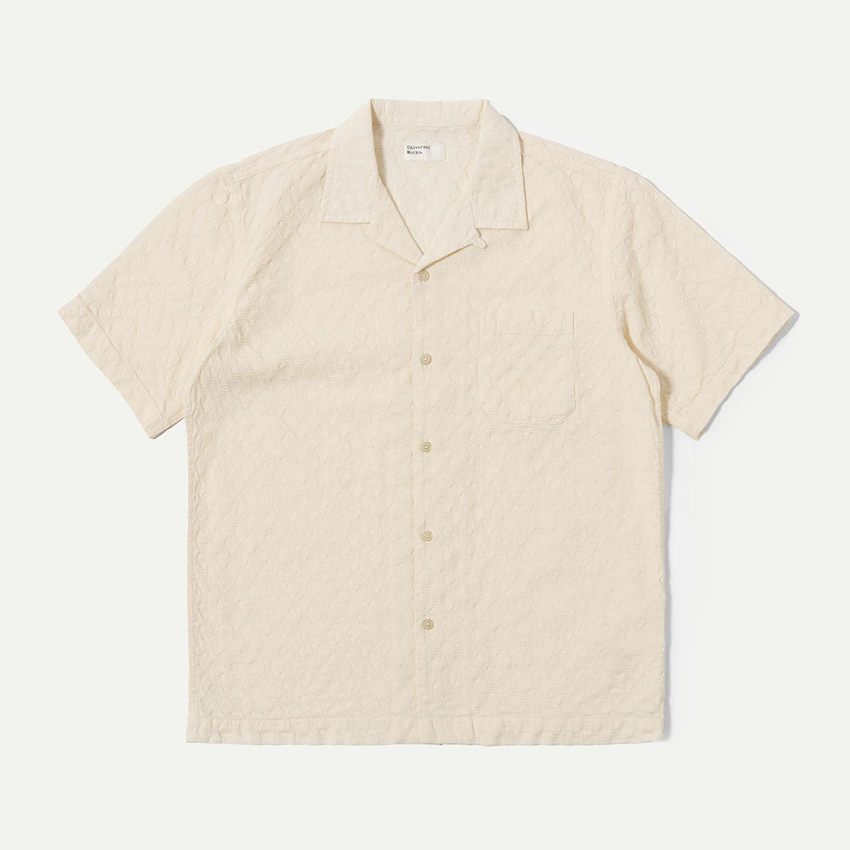 Ecru Dot Waffle Road Shirt