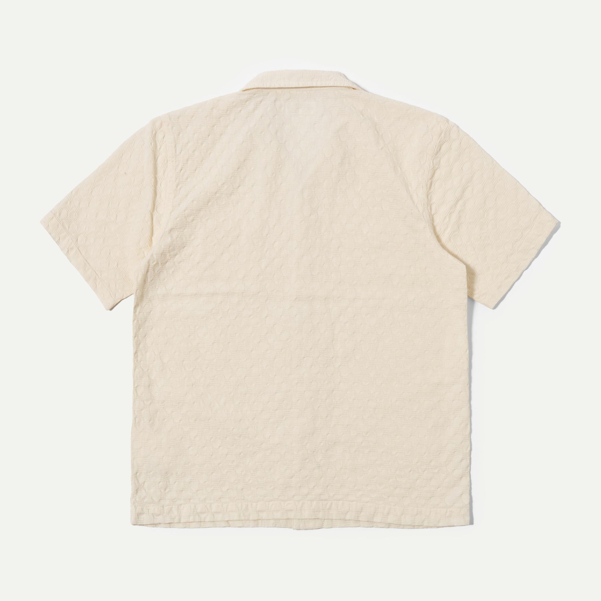 Ecru Dot Waffle Road Shirt