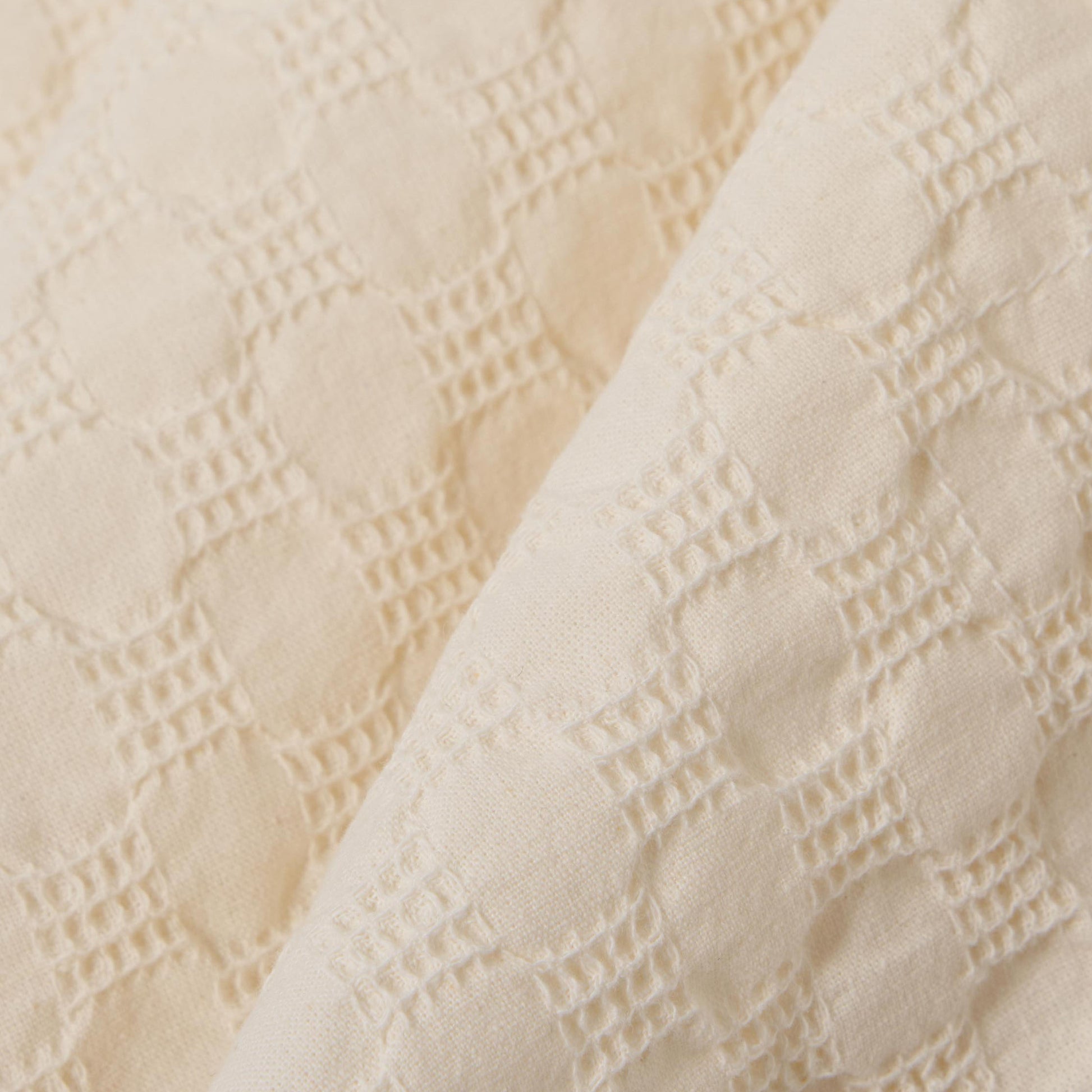 Ecru Dot Waffle Road Shirt