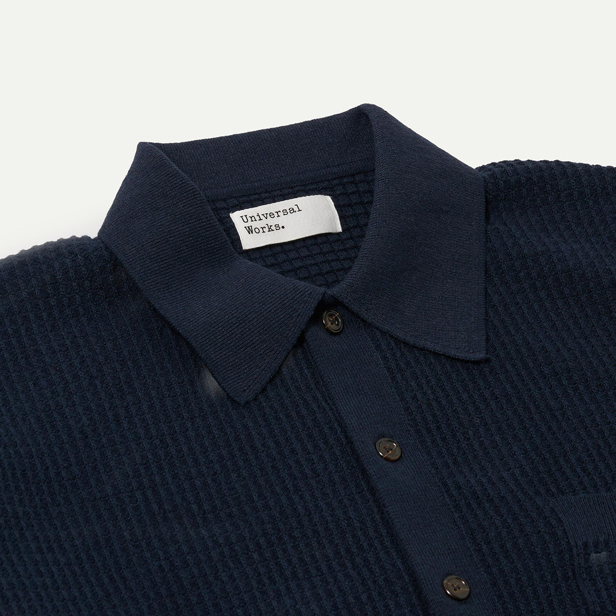 Navy Eco Knit Jacket