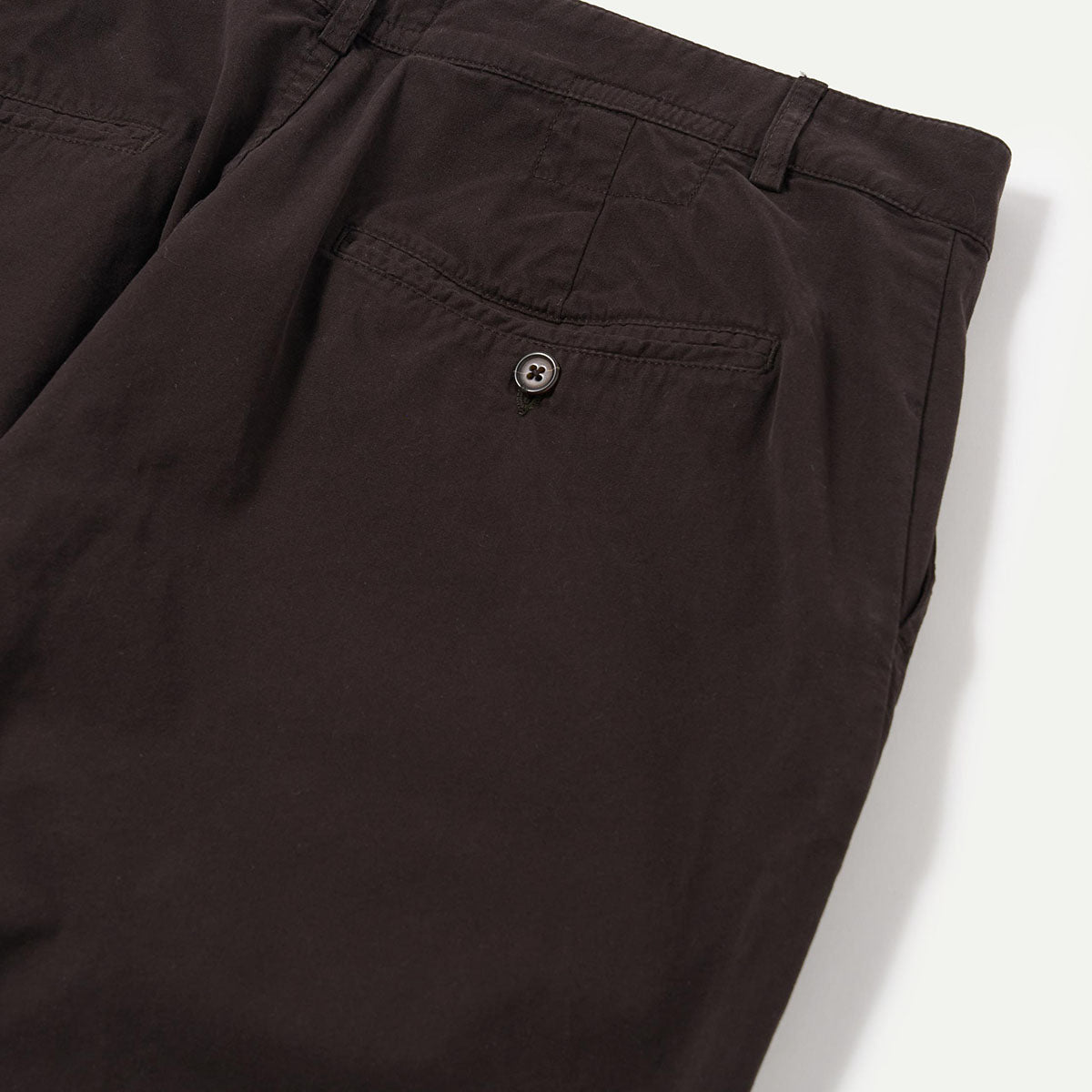 Licorice Summer Canvas Military Chino
