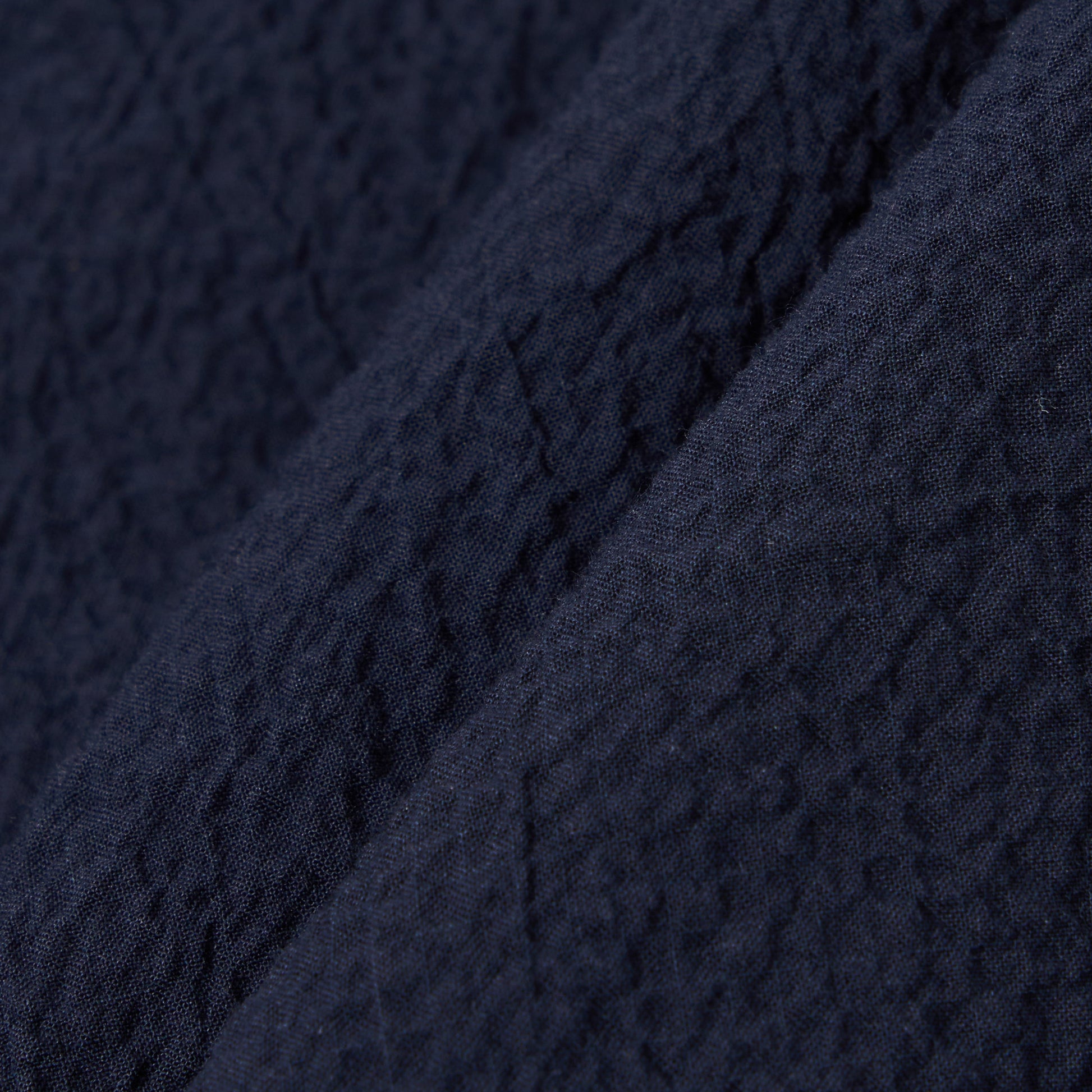 Navy Seersucker Lucky Shirt