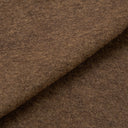 Brown Marl Rams Wool Fleece Jacket