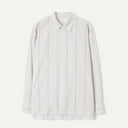 Dove Monk Organic Stripe Square Pocket Shirt