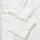 Dove Monk Organic Stripe Square Pocket Shirt