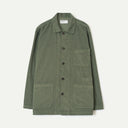 Olive Fine Cord Bakers Overshirt