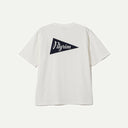 Pilgrim Surf Supply Off White Pennant Team Short Sleeve T-Shirt