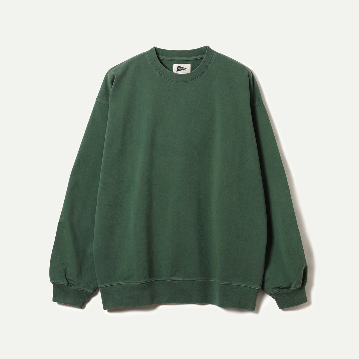 Faded Green Jaar Reinforced Crew Sweatshirt