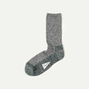 Navy Cotton Silk Sock