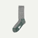 Navy Cotton Silk Sock