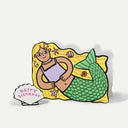 Mermaid Kid's Greeting Card