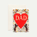 Dad Heart Greeting Card