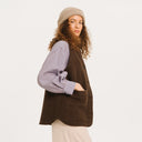 Brown Wool Antonia Vest