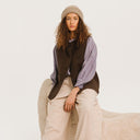 Brown Wool Antonia Vest