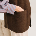 Brown Wool Antonia Vest