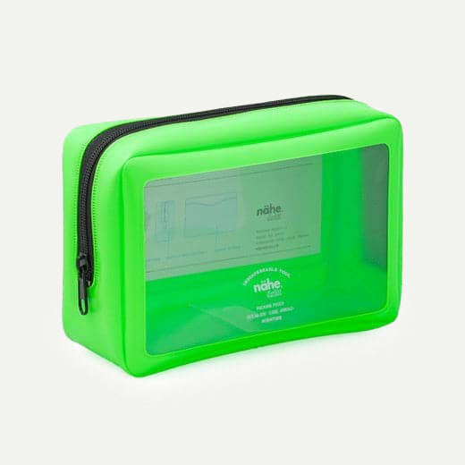 Neon Green Nahe Packing Pouch