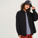 Navy Cord June Shirt