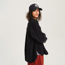Navy Cord June Shirt