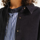 Navy Cord June Shirt