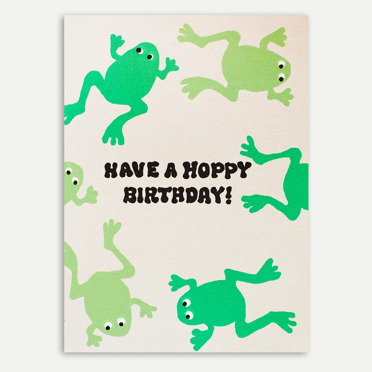 Hoppy Birthday Greeting Card