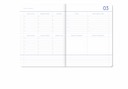 Emerald Green Check 18 Months Diary 2026-2027