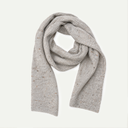 Beige Nep Knitted Scarf