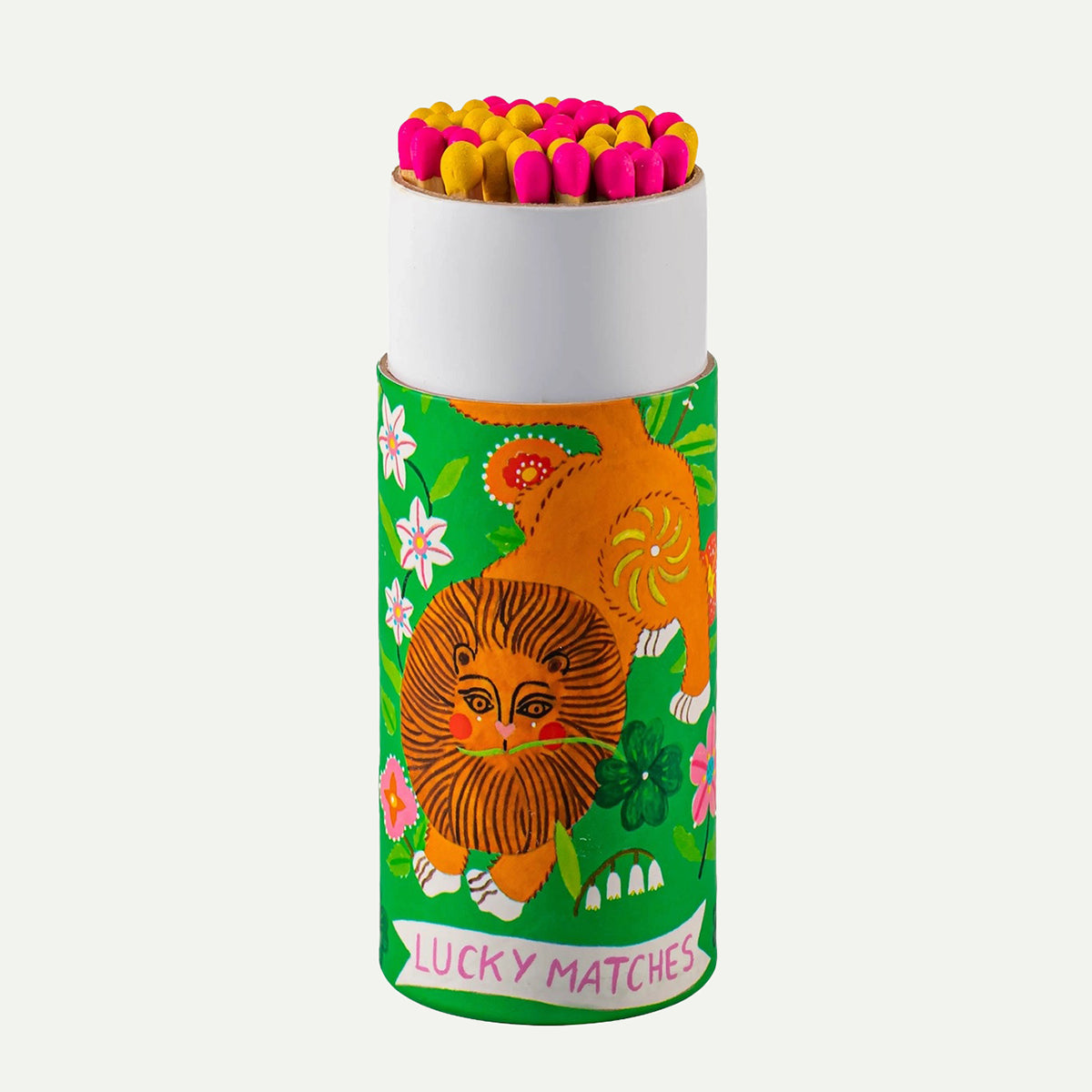 The Lion Small Cylinder Safety Matches