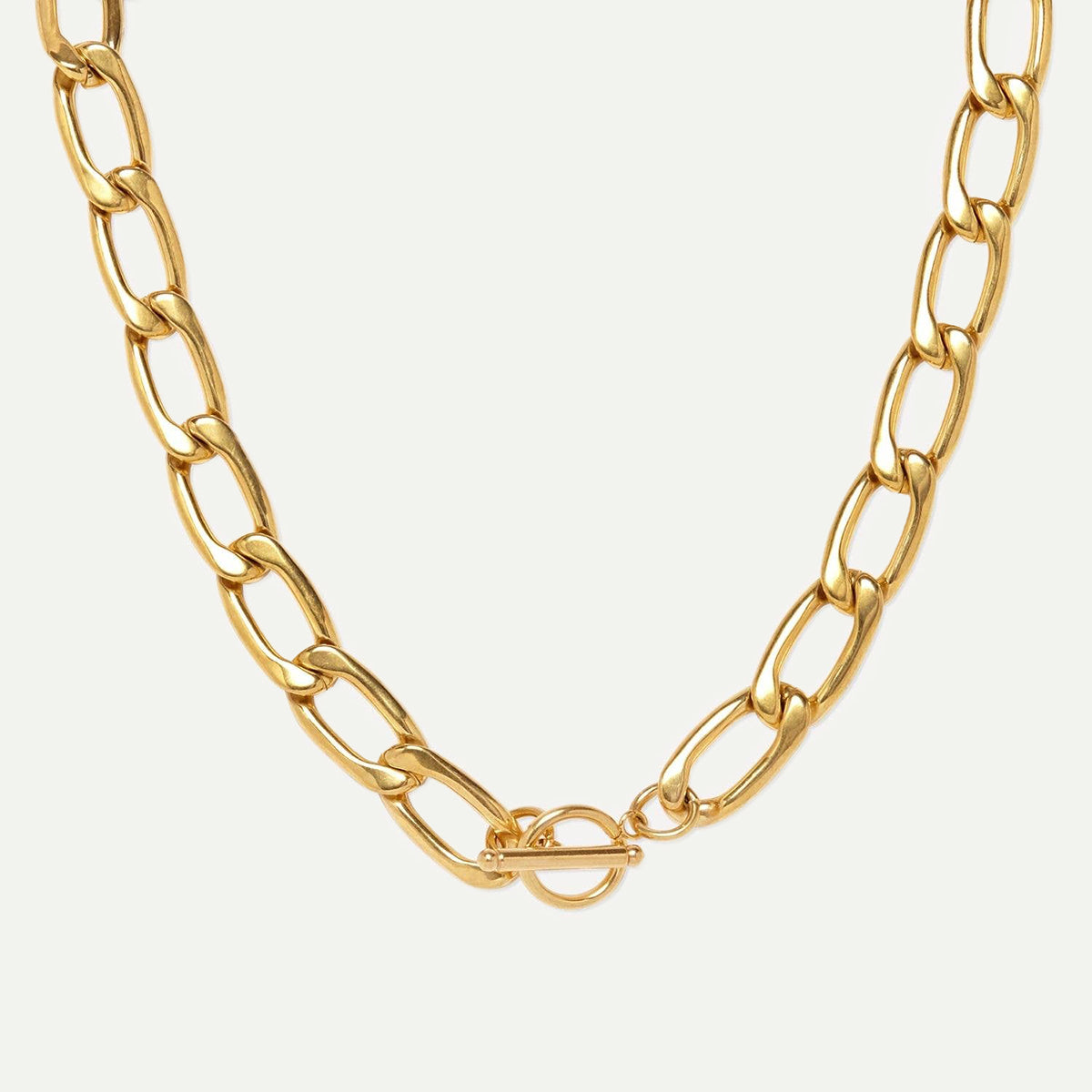Anchor Waterproof Gold Chain Necklace