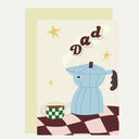 Dad Coffee Greeting Card