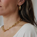 Anchor Waterproof Gold Chain Necklace