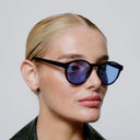 Demi Blue Marvin Sunglasses