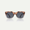Grey Transparent/Coquina Nancy Sunglasses
